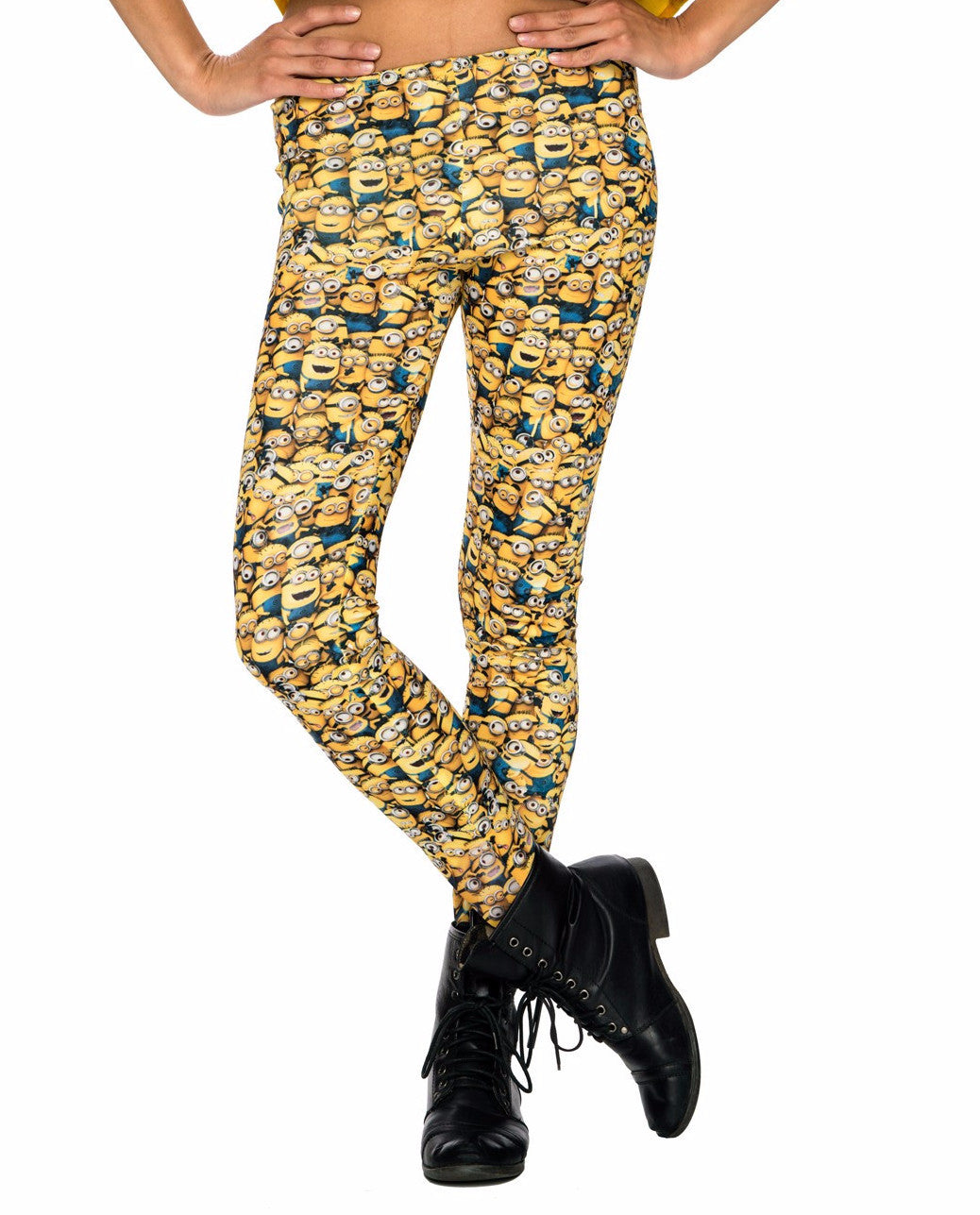 Minion Yellow Leggings