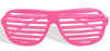Slot Glasses Neon Pink