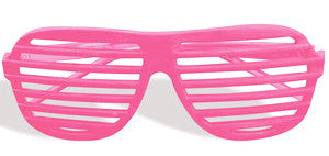 Slot Glasses Neon Pink