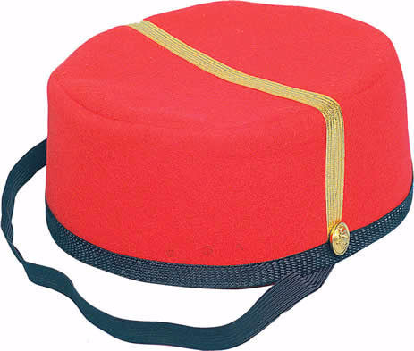 Bell Boy Cap Red