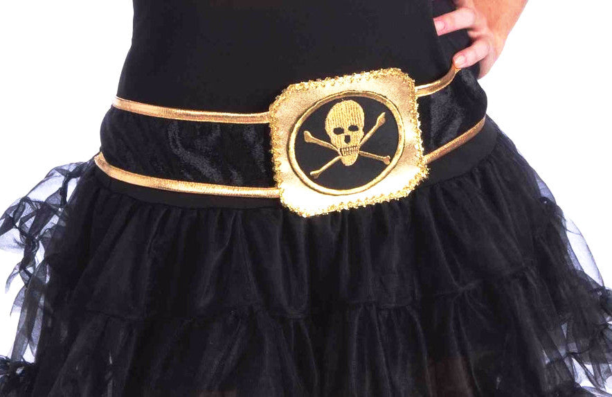 Buccaneer Beauty Skull Belt