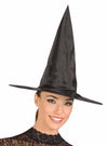 Black Taffeta Witch Hat