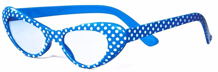 50's Summer Daze Glasses Blue