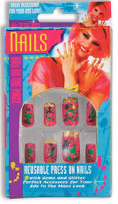 80's Fancy Nails
