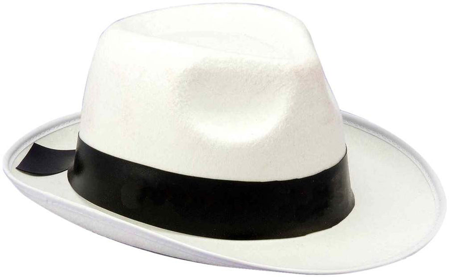 Gangster Hat White