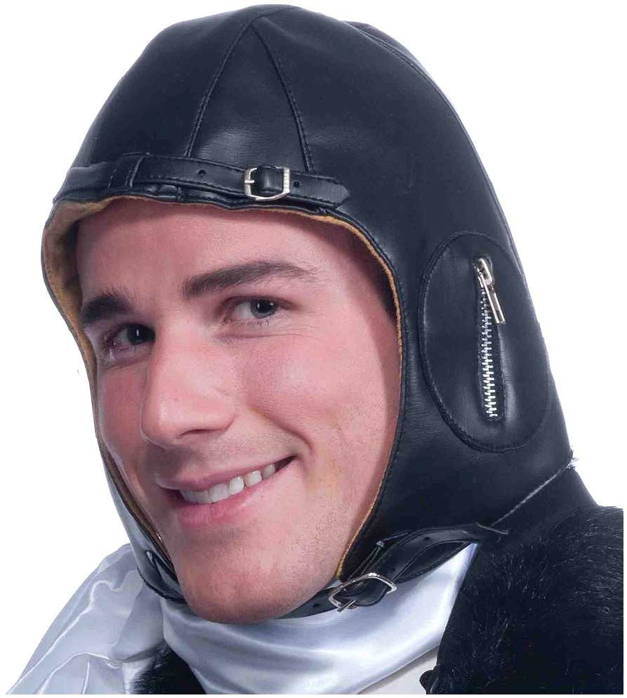 Black Aviator Helmet