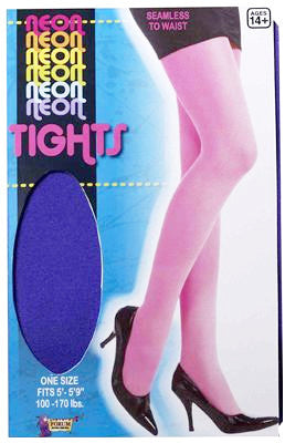 Tights Neon Purple