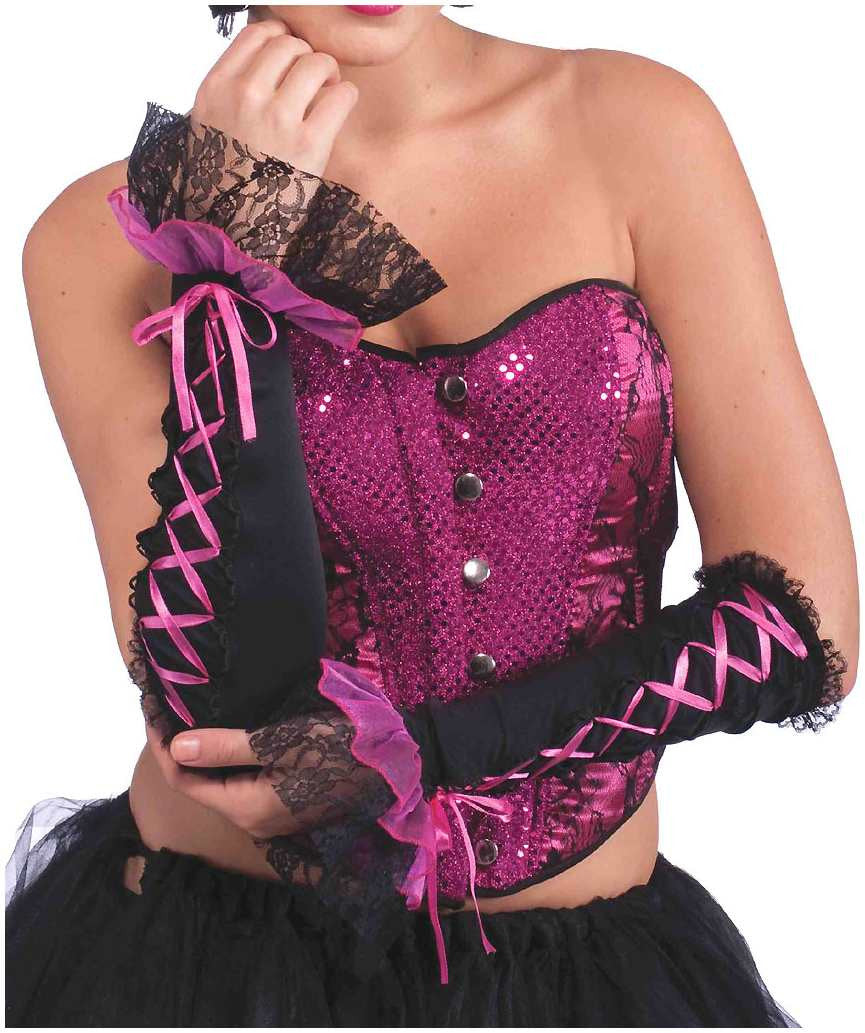 Burlesque Pink Sleeves