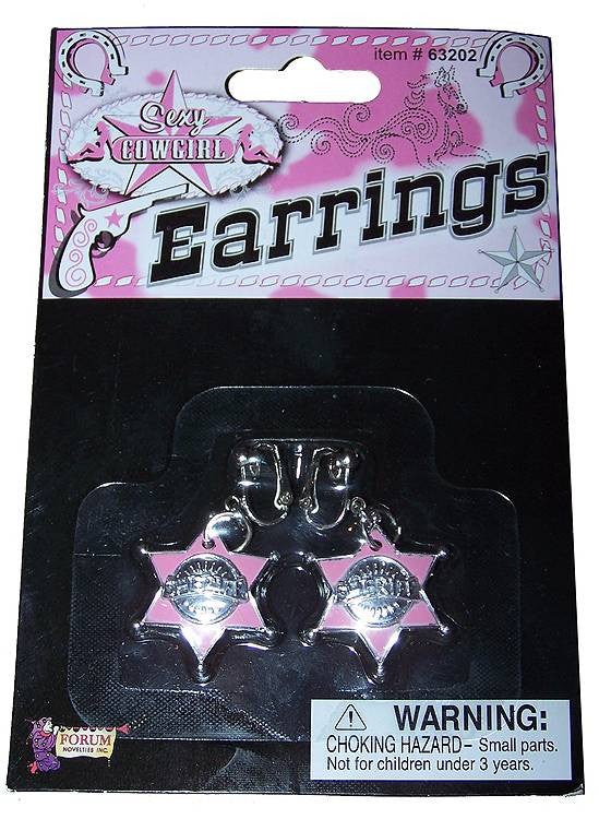 Cowgirl Star Earrings