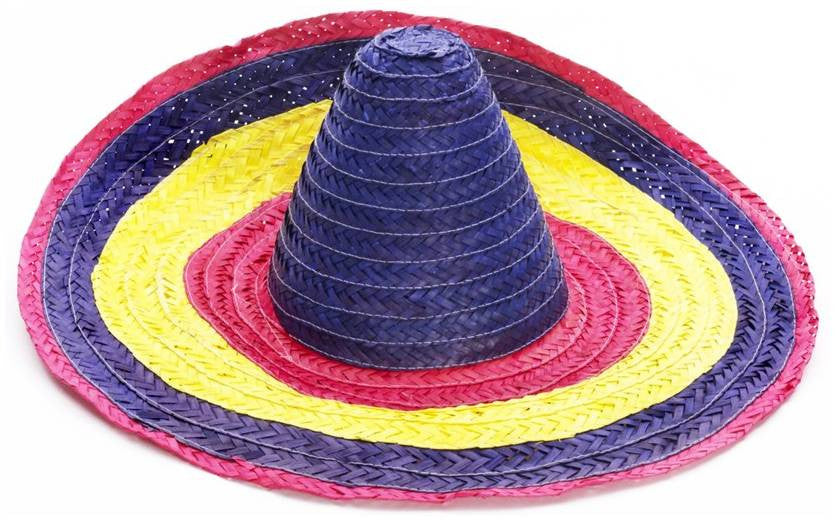 Tri-Color Sombrero Hat