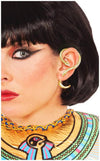 Gold Snake Wrap Earrings