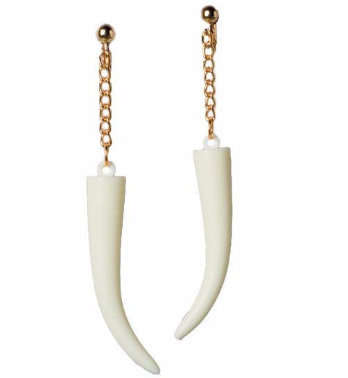 Sabre Tooth Earrings