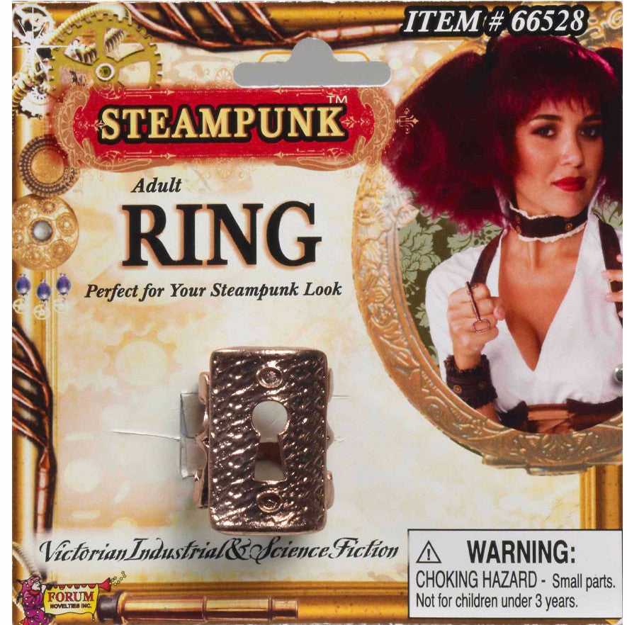 Steampunk Key Hole Ring