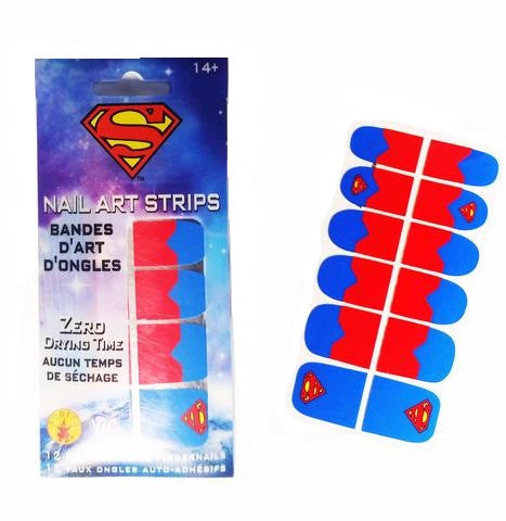Supergirl Nail Art Strips
