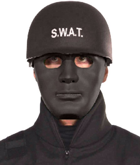 S.W.A.T Black Mask - Mystique Costumes