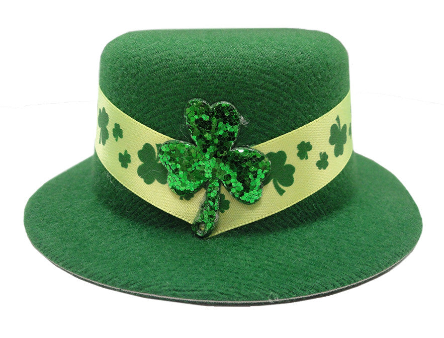 Saint Patty's Shamrock Mini Top Hat