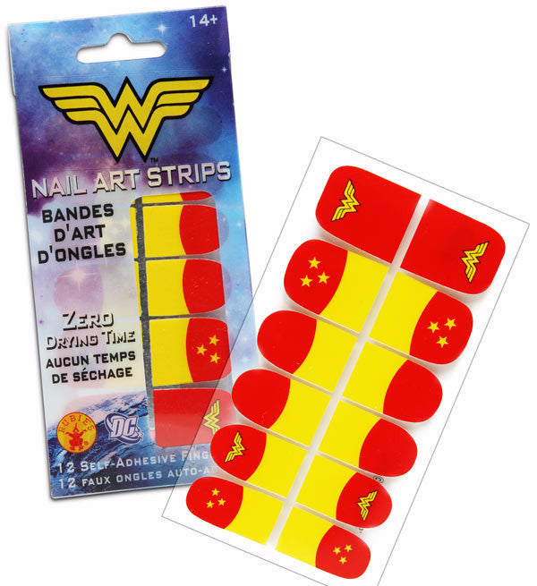 Wonder Woman Nail Art Strips