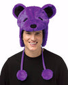 Grateful Dead Bear Hat Purple